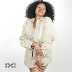 Vendor-unknown Men RAPHAEL 100% Organic Hemp Painter's Shirt (10oz Fabric) (Unisex)