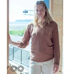 Vendor-unknown CAMBRIDGE Long-Sleeved Hemp Knit Shirt Men