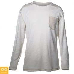 Vendor-unknown CAMBRIDGE Long-Sleeved Hemp Knit Shirt Men