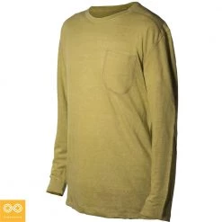 Vendor-unknown CAMBRIDGE Long-Sleeved Hemp Knit Shirt Men