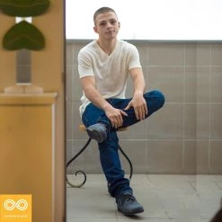 Vendor-unknown TIVOLI V-Neck Slim-Fit 100% Hemp T-Shirt T-Shirts