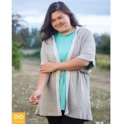 Vendor-unknown ELLEN Organic Linen Long Split Tunic