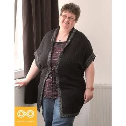 Vendor-unknown ELLEN Organic Linen Long Split Tunic