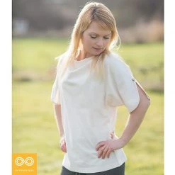 Vendor-unknown RITA HAYWORTH Organic Cotton Blouse Women