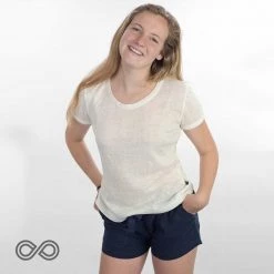 T-Shirts BROOKE 100% Hemp Knit Women's Tee