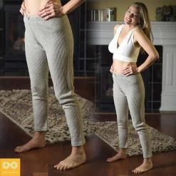 Vendor-unknown SANTA BARBARA 100% Organic Linen Yoga Leggings