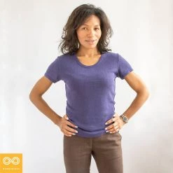 T-Shirts Women LILITH 100% Organic Linen Knit T-shirt