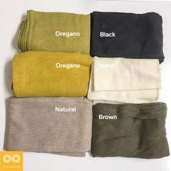 Vendor-unknown NOTTINGHAM 100% Organic Hemp Knit Scarf (Double Layer) (Unisex) (77