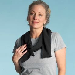 Vendor-unknown NOTTINGHAM 100% Organic Hemp Knit Scarf (Double Layer) (Unisex) (77