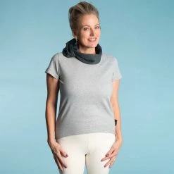 Vendor-unknown NOTTINGHAM 100% Organic Hemp Knit Scarf (Double Layer) (Unisex) (77