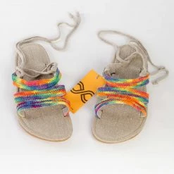 Vendor-unknown Scheherazade Women's Lace-up Hemp Sandals (Women's Sizes) Women’s Footwear