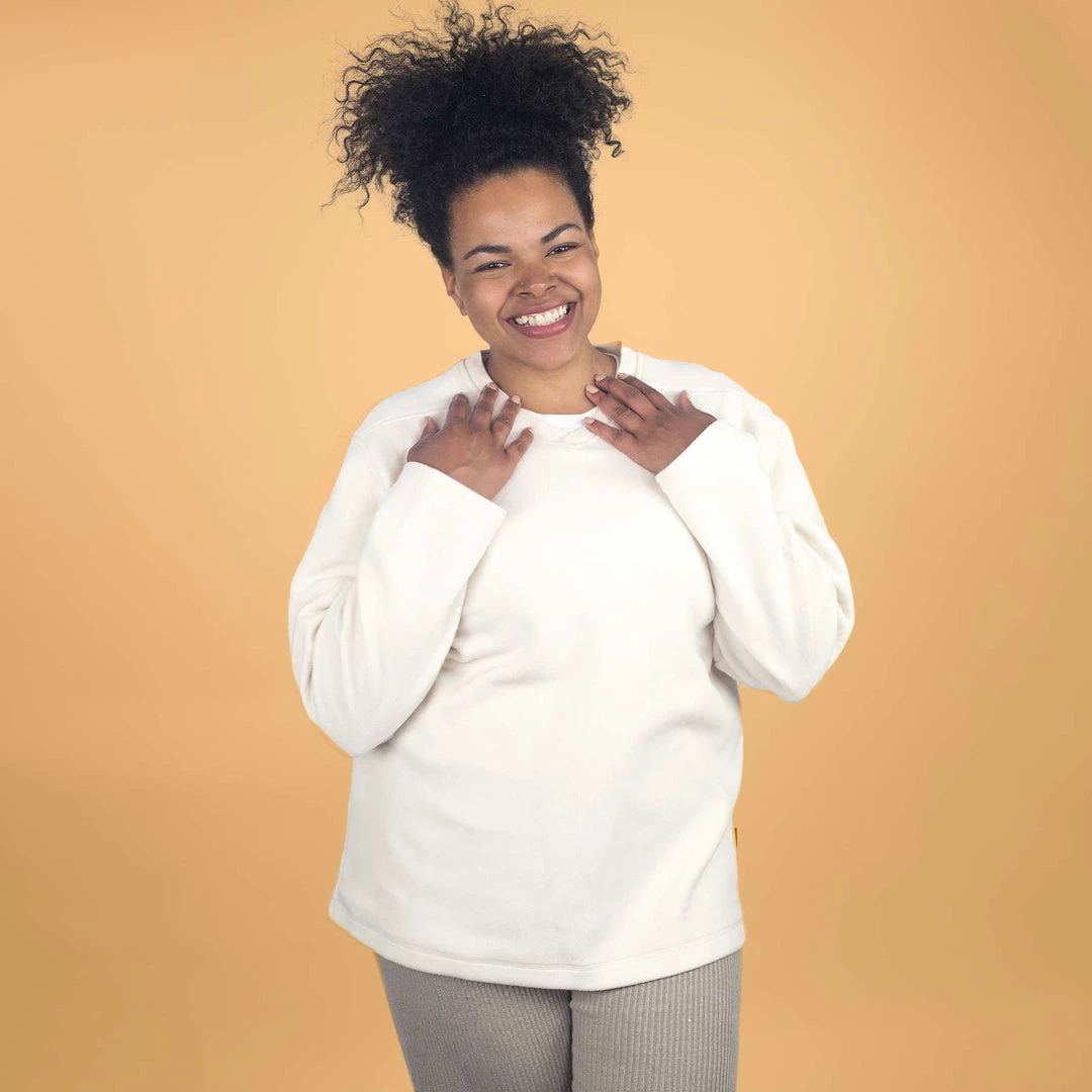 Vendor-unknown SEBASTOPOL 100% Organic Cotton V-Neck Fleece Sweatshirt (Unisex) 2 Vendor-unknown SEBASTOPOL 100% Organic Cotton V-Neck Fleece Sweatshirt (Unisex)