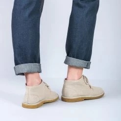 Shoes DOWNTON Men's Hemp High Tops With Natural Rubber Sole (Men's Sizes)