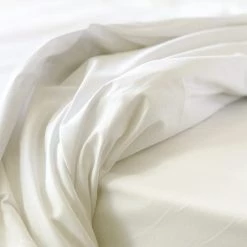 Vendor-unknown MYRTLE BEACH 100% Organic Cotton Sateen Sheets Pillowcases Duvet Covers (USA) BedBath