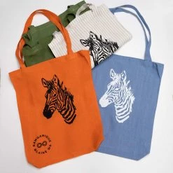 Vendor-unknown Printed Tees & More Shenandoah Organic Hemp Bag (Zebra)
