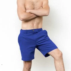 Fisherman's Wharf 100% Organic Cotton Twill Shorts (Unisex) (Slide Over Button) Womens’ Shorts