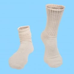 BAYSWATER 3-Pack 95% Organic Cotton Crew Socks (Made In USA) (Unisex)