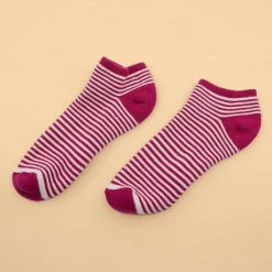 CYPRESS POINT 3-Pack Organic Cotton No-Show Anklet Footie Golf Socks