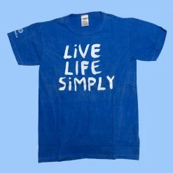 T-Shirts SONOMA Unisex Printed 100% Organic Cotton T-Shirt (Made In USA) (Non-Toxic Ink) (Live Life Simply) Women