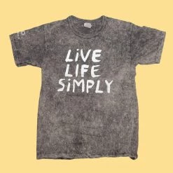 T-Shirts SONOMA Unisex Printed 100% Organic Cotton T-Shirt (Made In USA) (Non-Toxic Ink) (Live Life Simply) Women