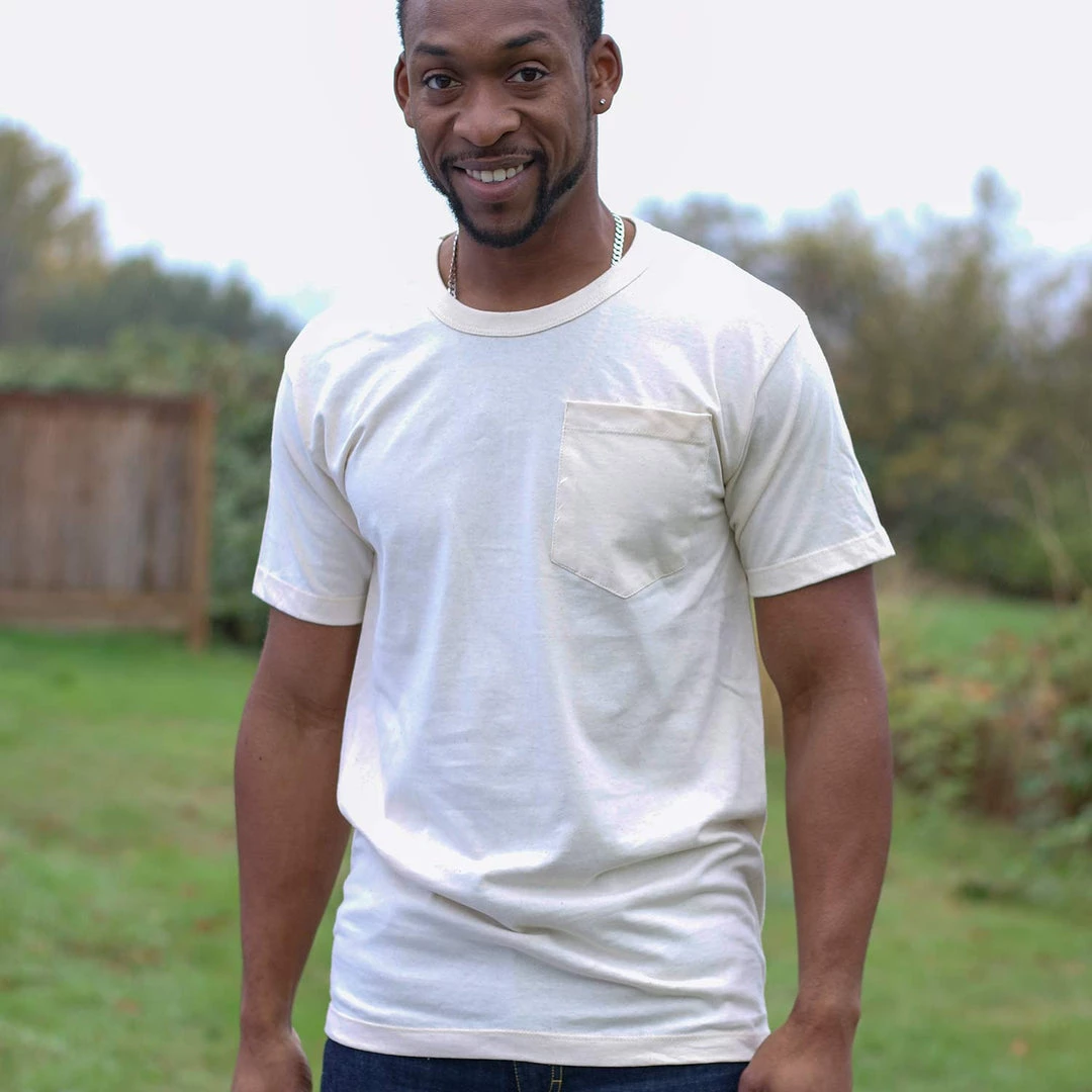 Vendor-unknown MONTECITO 100% Organic Cotton Pocket T-Shirt (Made In USA) 6 Vendor-unknown MONTECITO 100% Organic Cotton Pocket T-Shirt (Made In USA)