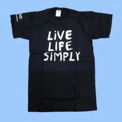 T-Shirts SONOMA Unisex Printed 100% Organic Cotton T-Shirt (Made In USA) (Non-Toxic Ink) (Live Life Simply) Women