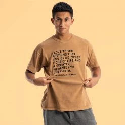 T-Shirts Tops SONOMA Printed 100% Organic Cotton T-shirt Made In USA (Unisex) - Thoreau