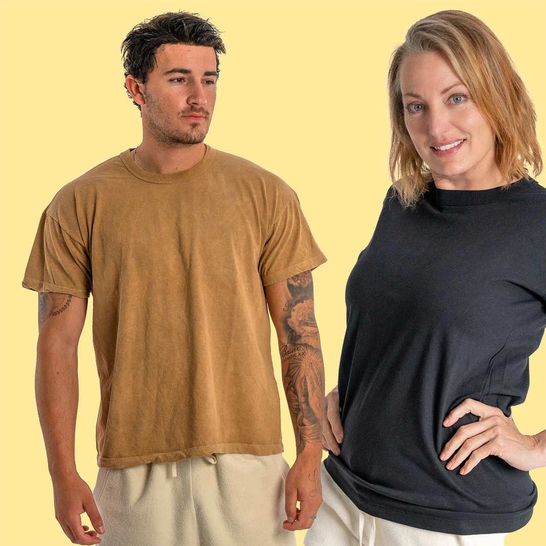 T-Shirts SONOMA 100% Organic Cotton Crewneck T-shirt (Made In USA) (Unisex) Women 1 T-Shirts SONOMA 100% Organic Cotton Crewneck T-shirt (Made In USA) (Unisex) Women