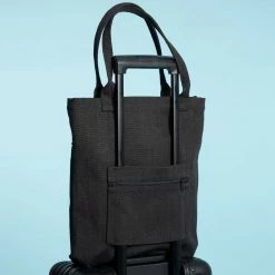 Vendor-unknown ShoesBags&More STOCKHOLM Hemp Travel Tote / Personal Carryon Bag (15.5x15.5x3.5) (Plastic-free)