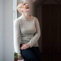 Vendor-unknown Tops HEMPTON 100% Organic Hemp Long-sleeve T-shirt Pullover