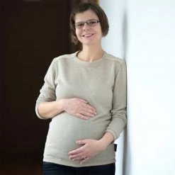 Vendor-unknown Tops HEMPTON 100% Organic Hemp Long-sleeve T-shirt Pullover