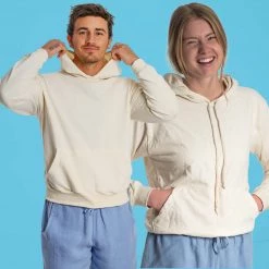 Vendor-unknown SURF CITY 100% Organic Cotton Lightweight Hoodie (Made In USA) (Unisex)