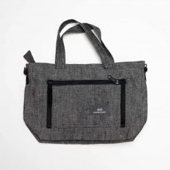 Vendor-unknown SYDNEY Hemp Shoulder / Clutch Mini Tote Bag (Wear Your Passion) (12x9x3.5) (Plastic-free) ShoesBags&More