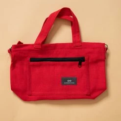 Vendor-unknown SYDNEY 100% Organic Hemp Clutch Tote (With Shoulder Strap) (12x9x3.5) (Plastic-free)