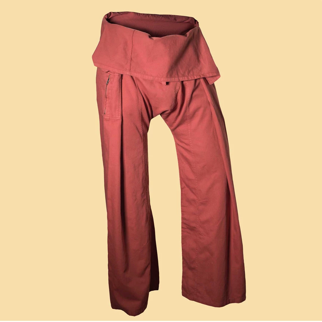 Vendor-unknown KRABI 100% Organic Cotton Thai Fisherman's Pants (Unisex) 4 Vendor-unknown KRABI 100% Organic Cotton Thai Fisherman's Pants (Unisex)