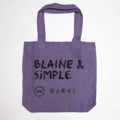 Vendor-unknown Printed Tees & More Turin Organic Hemp Bag ('Blaine & Simple')