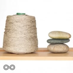 Twines Unwaxed 12-Strand Organic Hemp Twine (1kg Cone) (~2,500') (48lb Test) DIY