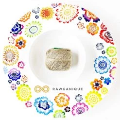 Twines DIY 3-Strand Unwaxed Hemp Twine (300')