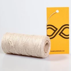 Twines DIY 6-Strand Unwaxed Hemp Twine (400') (Undyed)