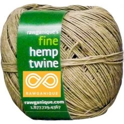 Twines DIY 20# Waxed 7-Strand Hemp Twine (Polished)