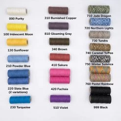 Twines DIY 6-Strand Unwaxed Hemp Twine (Dyed)