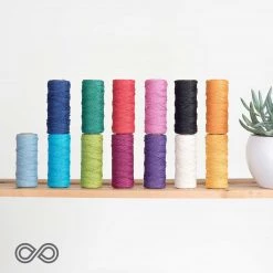 Twines DIY 20# Waxed Edition Hemp Twine (Polished) (Dyed)