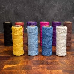 Twines DIY 6-Strand Unwaxed Hemp Twine (Dyed)