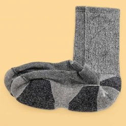 GEORGETOWN Urban Hiker Organic Wool Crew Socks (1 Pair) (Unisex) (Made In USA)