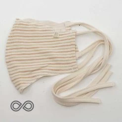 Vendor-unknown ShoesBags&More VIVALDI 2-Layer 100% Organic Cotton Face Mask Mouth Mask With Filter Pocket (Elastic-Free) (Washable)