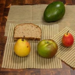 Rawganique FOODSVILLE Reusable Organic Hemp Beeswax Food Wraps