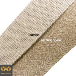Vendor-unknown 3" Hemp Webbing Roll (55 Yards) (~164 Feet) DIY