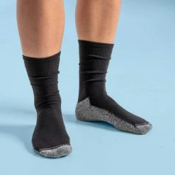 WIMBLEDON Unisex Organic Cotton Sports Crew Socks (Made In USA)