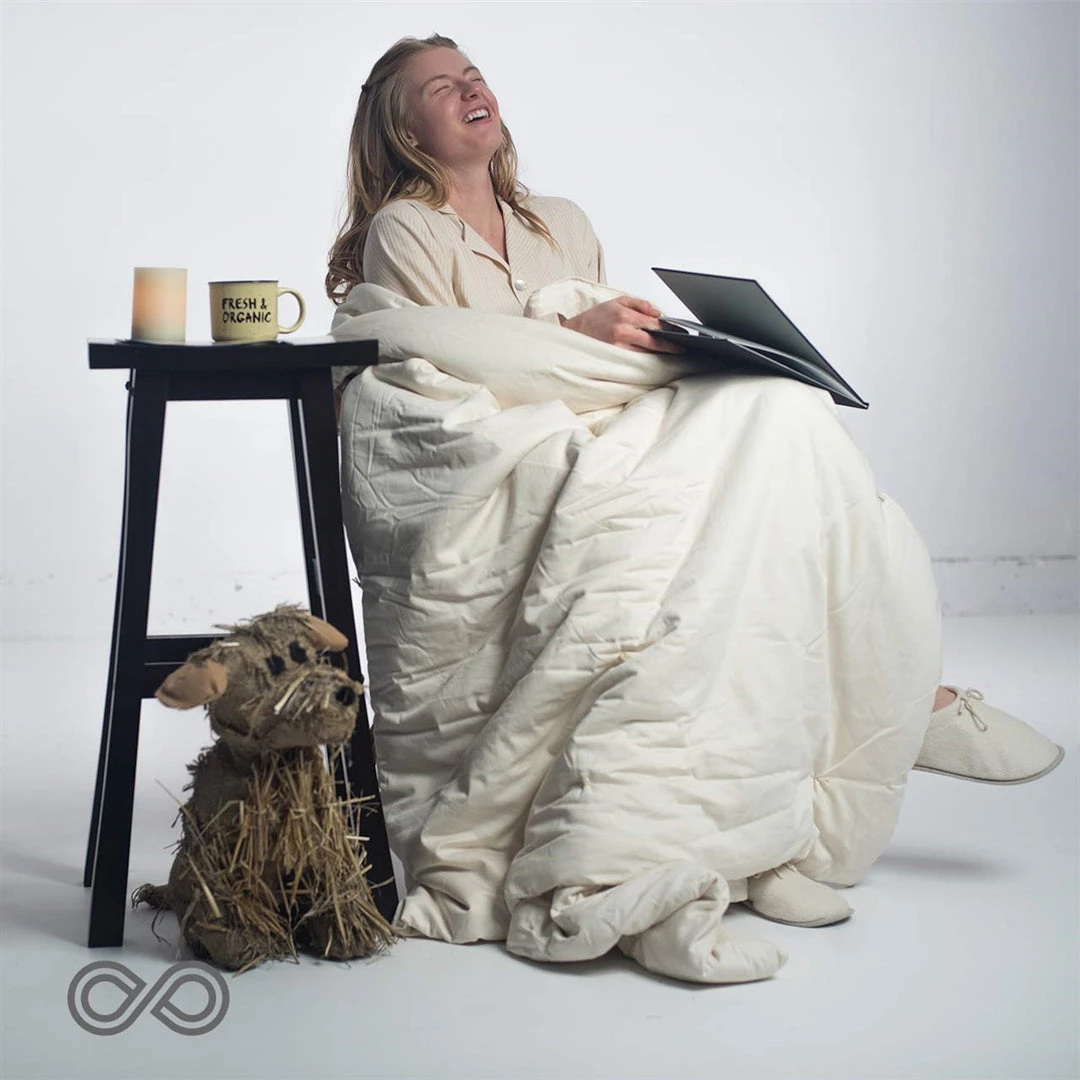 Vendor-unknown BedBath VIRGINIA 100% Organic Wool Comforter (Organic Cotton Casing) (Handmade In USA) 7 Vendor-unknown BedBath VIRGINIA 100% Organic Wool Comforter (Organic Cotton Casing) (Handmade In USA)