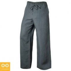 Vendor-unknown YOGI Elastic-free 100% Hemp Yoga Pants (Unisex) Trousers & Jeans